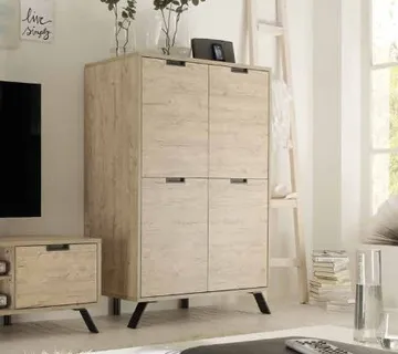 Visoka komoda PALMA – 4 vrata - cover