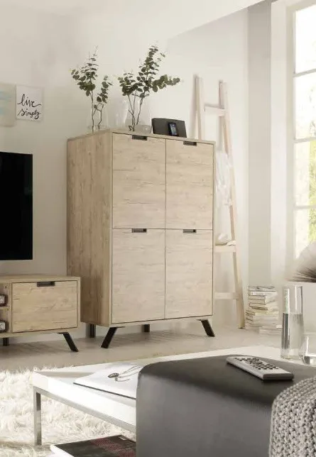 Visoka komoda PALMA – 4 vrata - cover