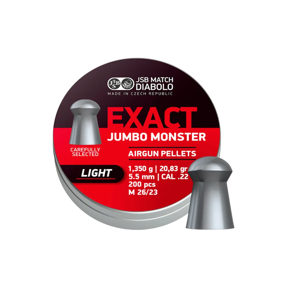 Diabole JSB EXACT JUMBO MONSTER 5,5mm - 200 kom - cover