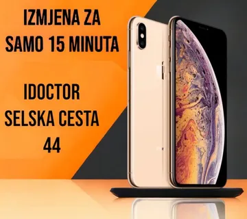 iPhone Xs Max ekran (lcd + staklo) - iDoctor - Selska cesta 44 - cover