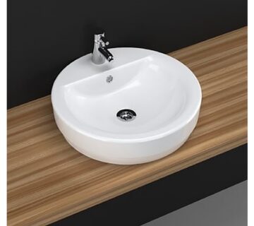 Umivaonik 500x500x125mm okrugli TURAVIT  Nova - cover