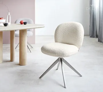 Blagovaonska stolica Nube, Materijal:Boucle - cover