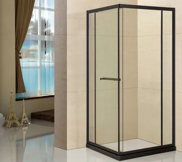 99923 Tuš kabina 6056 Clear Black 90x90 355,00 € AKCIJA -20%=284,00€ - Ogulin