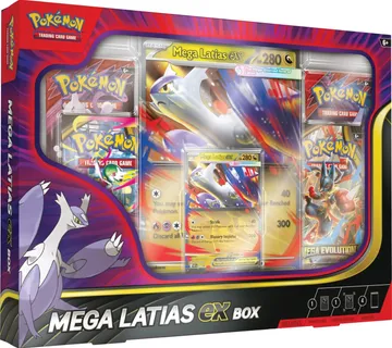 Pokemon Mega Latias ex Box - cover