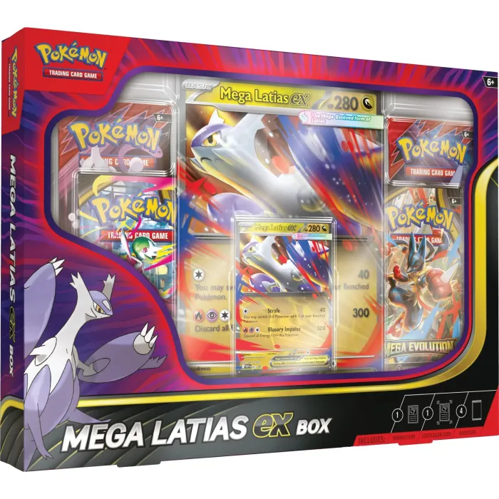 Pokemon Mega Latias ex Box - cover