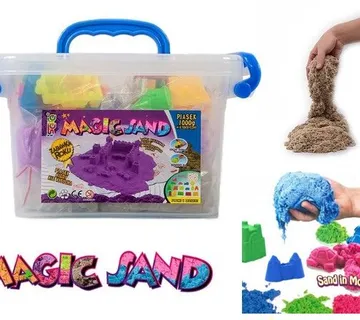 Magičan kinetički pijesak - velika posuda 2kg - cover