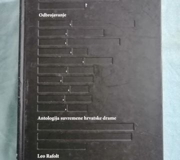 Leo Rafolt – Odbrojavanje : Antologija suvremene hrvatske drame [B42] - cover