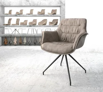 Blagovaonska stolica Kaira, Materijal: Mikrofibra - cover
