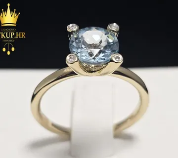 ZLATNI PRSTEN 14K 3.60G / R1, RATE ! - cover