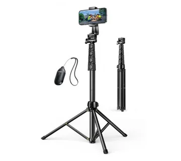 UGREEN Selfie stick 3u1 Tripod s bluetooth daljinskim do 7.2 incha, crni - Umag