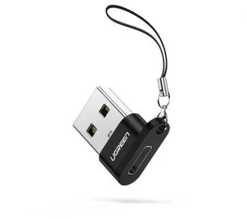 UGREEN adapter USB-C 3.1 (Ž) na USB-A 2.0 (M), crni - Umag