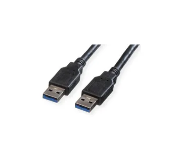 Roline USB3.2 Gen 1 kabel, TIP A-A M/M, 3.0m, crni - Umag