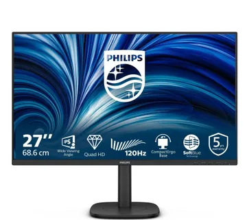Philips 27" 27B2N3500J/00 QHD (2560×1440) IPS, Pivot, 4ms, 350cd/m2, 1500:1, 2×HDMI/DP, 4×USB-A, zvučnici - Umag