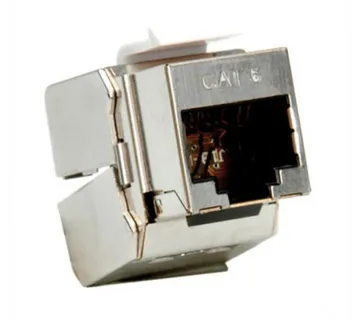 Roline RJ45 Keystone konektor Cat.6/Class E, STP (tool-free), srebrni - Umag