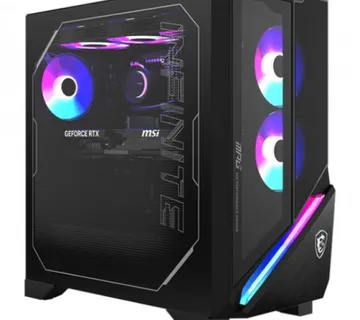 Desktop MSI MPG Infinite X3 AI 2NVV7 U7 / 32GB / 1TB + 1TB SSD / GeForce RTX 5080 / Windows 11 Home / black - Umag