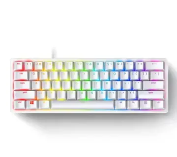 Razer Huntsman V3 Pro Mini - 60% Analog Optical Esports Keyboard - White Edition - Umag
