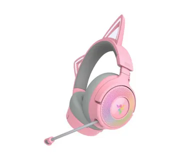 Slušalke Razer Kraken Kitty V3 Pro Quartz, roza - Umag