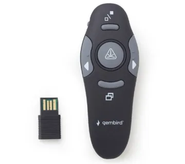 Gembird Wireless presenter with laser pointer - Umag