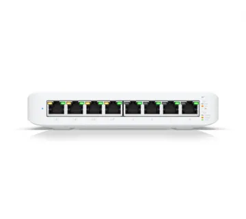Ubiquiti UniFi Managed 8-port Gigabit Switch (4-port PoE+) 52W (USW-LITE-8-PoE) - Umag