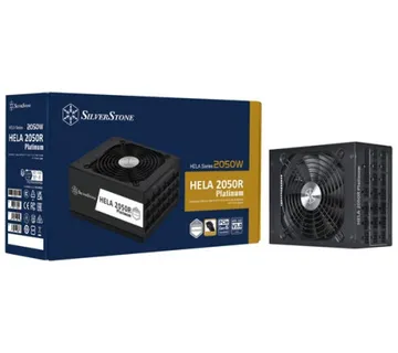 SilverStone HELA 2050R Platinum Power Supply, Cybenetics Platinum 2050W ATX 3.0 &amp; PCIe 5.0 Fully Mod - cover