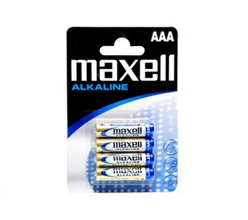 Maxell alkalne baterije LR-3/AAA, 4 komada - Umag