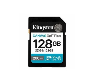 Kingston Canvas Go! Plus SD, R200MB, 128GB - Umag