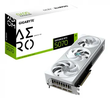GIGABYTE GeForce RTX 5070 AERO OC 12G NVIDIA 12 GB GDDR7 - Umag