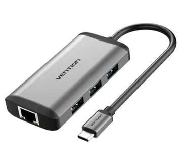 Vention USB Type-C to HDMI, USB3.0, RJ45 Dock - Umag