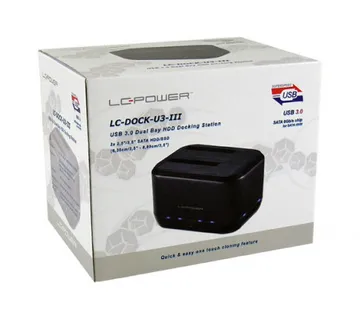 LC-Power dock za SSD/HDD, USB 3.0 - Umag