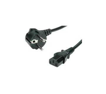Roline VALUE naponski kabel, ravni IEC320 C13, 1.8m, crni - Umag