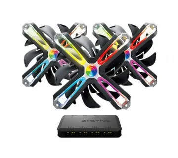 Zalman ZM-SF120A3 Case fan, Z-sync 120mm ARGB 3-Pack - Umag