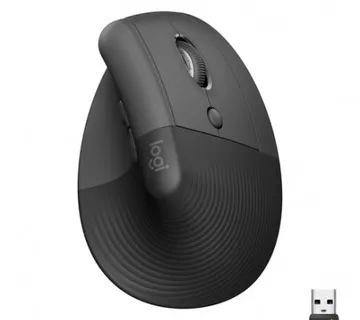 Logitech Lift, mouse (graphite/black, for right-handed, Bluetooth) - Umag