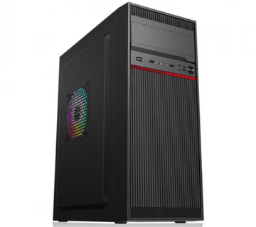 NaviaTec 310-7 ATX Mid Tower PC Case 1xUSB3.0, 2x USB 2.0, No PSU - Umag