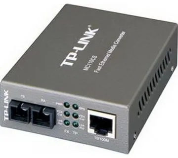 TP-Link 100Mbps RJ45 to 100base optical (SC, SM)-20km Media Converter - Umag