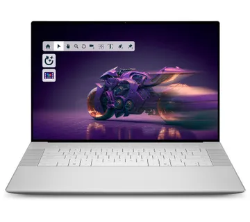 Dell 16 Premium (DA16250), 16.3" 4K (3840x2400), Touch OLED, Intel Core Ultra 9 285H (13 TOPS NPU, 1 - Umag