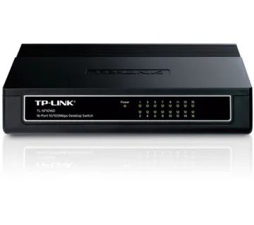 TP-Link 16-Port 10 100Mbps Desktop Switch - Umag
