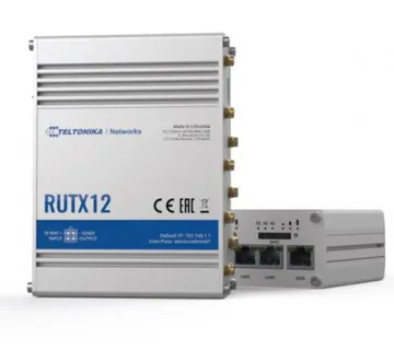 Teltonika RUTX12DUAL LTE CAT 6 industrial cellular router - cover