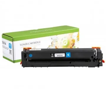 Toner Static Control HP CF531A Cyan - Umag