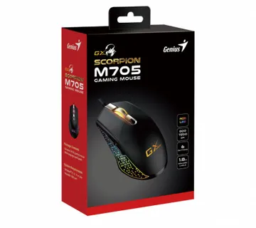 Genius Scorpion M705, igraći miš, RGB, 7200dpi - Umag