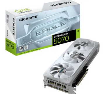 GIGABYTE GeForce RTX 5070 EAGLE OC ICE SFF 12G NVIDIA 12 GB GDDR7 - Umag