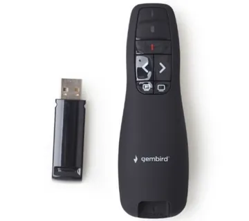 Gembird Wireless presenter with laser pointer - Umag