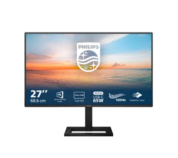 Philips 27" 27E1N1300AE/00 FHD (1920x1080) IPS, 120Hz, 4ms, 300 cd/m2, 1500:1, HDMI/USB-C (DP Alt), 2×USB-A, HAS, zvučnici - Umag