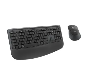 Logitech MK880 Signature Comfort Plus bluetooth bežična tipkovnica+miš, graphite (920-014161) - Umag