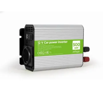 Gembird 12 V Car power inverter, 500 W - Umag