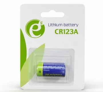 Gembird Lithium CR123 battery, blister - Umag