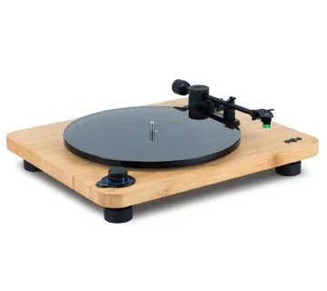 House Of Marley Stir It Up Lux Wireless Turntable Signature Black - Umag