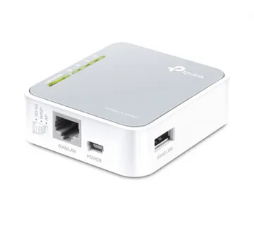 TP-Link bežični prijenosni N 3G/4G usmjerivač (Router) 150Mbps (2.4GHz), 802.11n/g/b, LAN/WAN, USB2.0 za 3G/4G modem, interna - cover