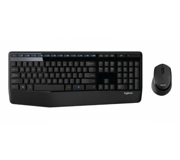 Logitech MK345 bežična tipkovnica i miš, crna - Umag