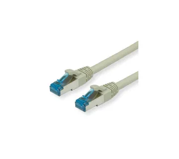 Roline VALUE S/FTP mrežni kabel Cat.6a, LSOH (Class EA), 1.0m, sivi - Umag