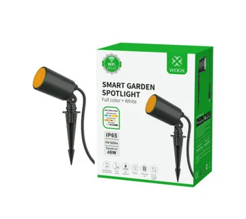 WOOX WiFi Smart LED vrtna svijetiljka RGB+CCT, 7W, 520lm, 3000K-6500K, Amazon Alexa i Google Assistant (R5147) - Umag